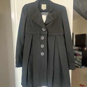 Beautiful Black Carcoat